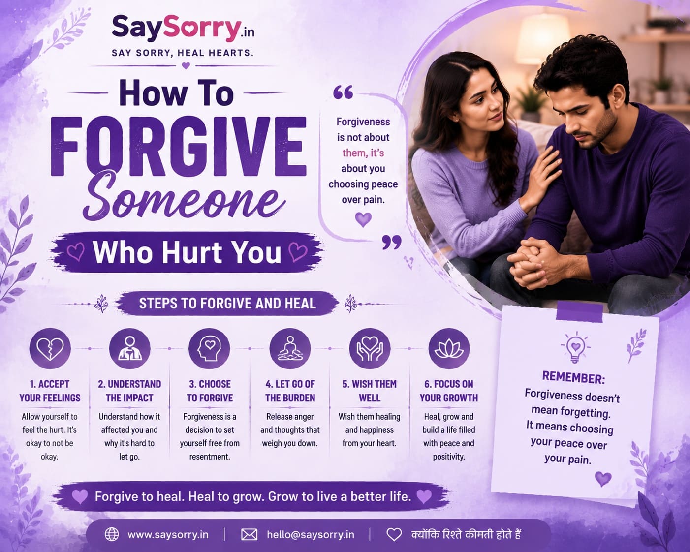 How To Forgive Someone Who Hurt You