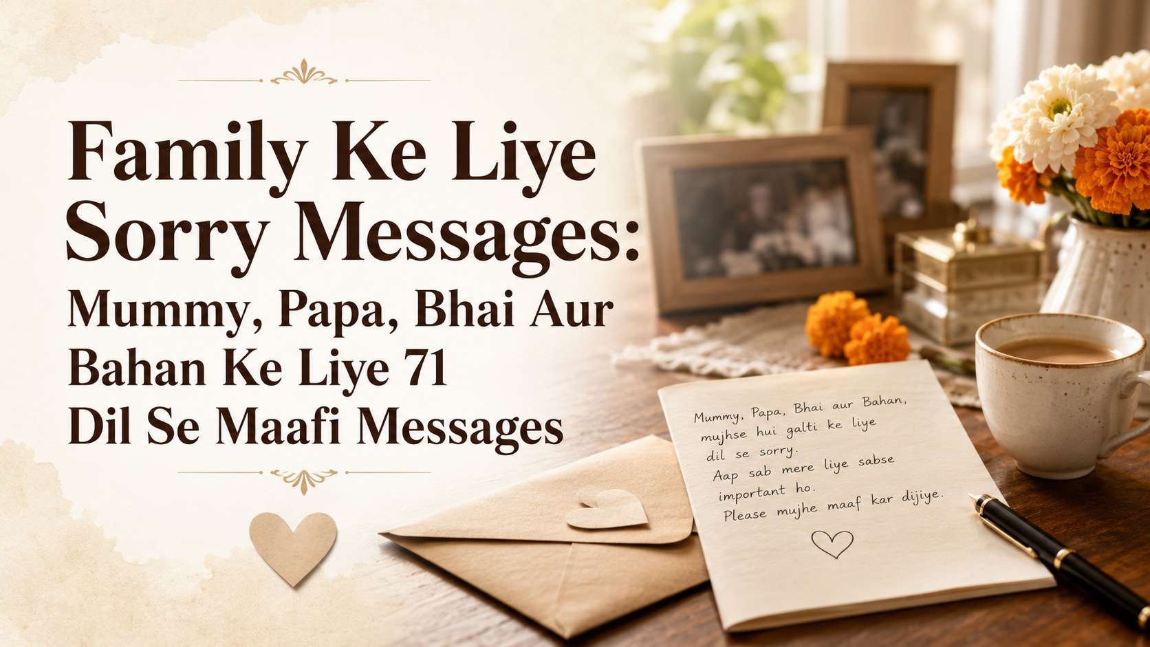 Family Ke Liye Sorry Messages: Mummy, Papa, Bhai Aur Bahan Ke Liye 71 Dil Se Maafi Messages
