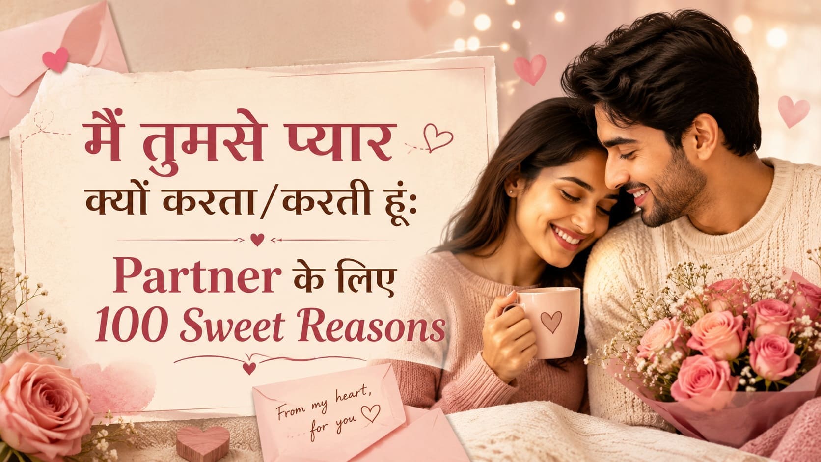 मैं तुमसे प्यार क्यों करता/करती हूं: Partner के लिए 100 Sweet Reasons