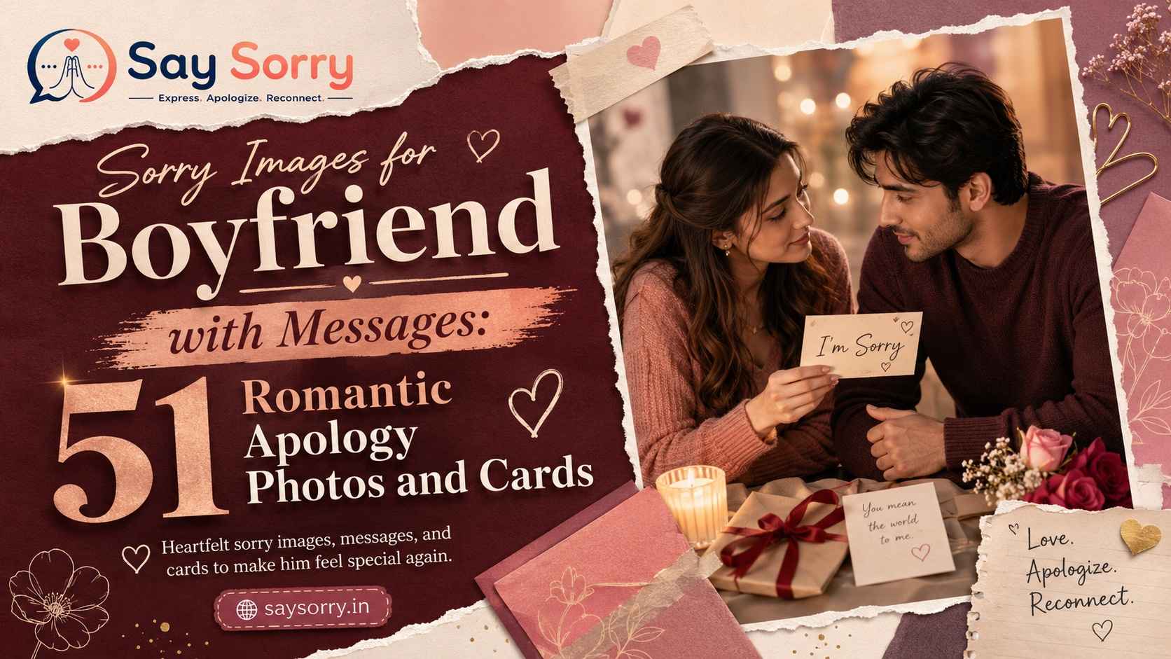 Sorry Images for Boyfriend with Messages: 51 Romantic Apology Photos and Cards