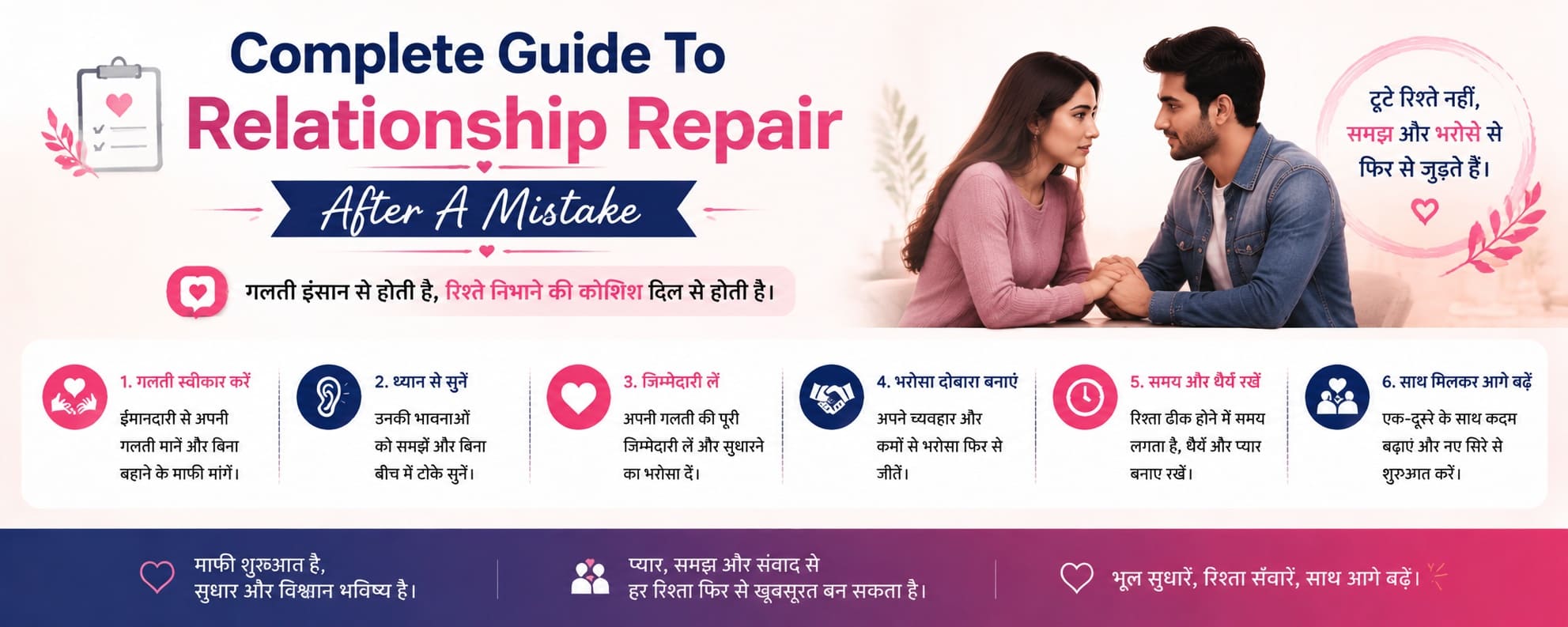 Complete Guide To Relationship Repair After A Mistake