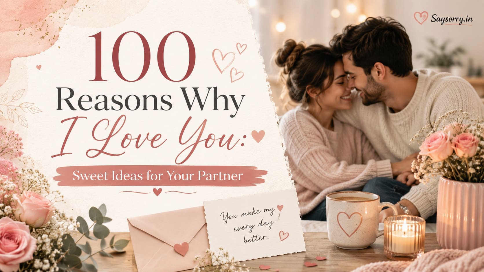 100 Reasons Why I Love You: Sweet Ideas for Your Partner