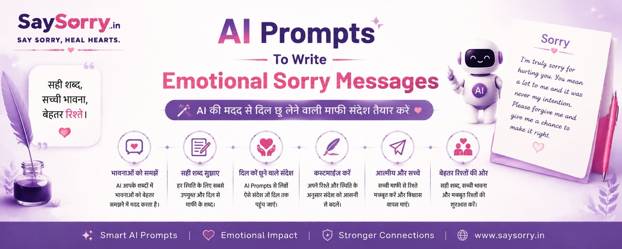 AI Prompts To Write Emotional Sorry Messages