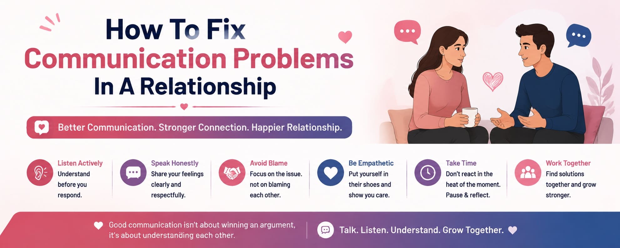 How To Fix Communication Problems In A Relationship
