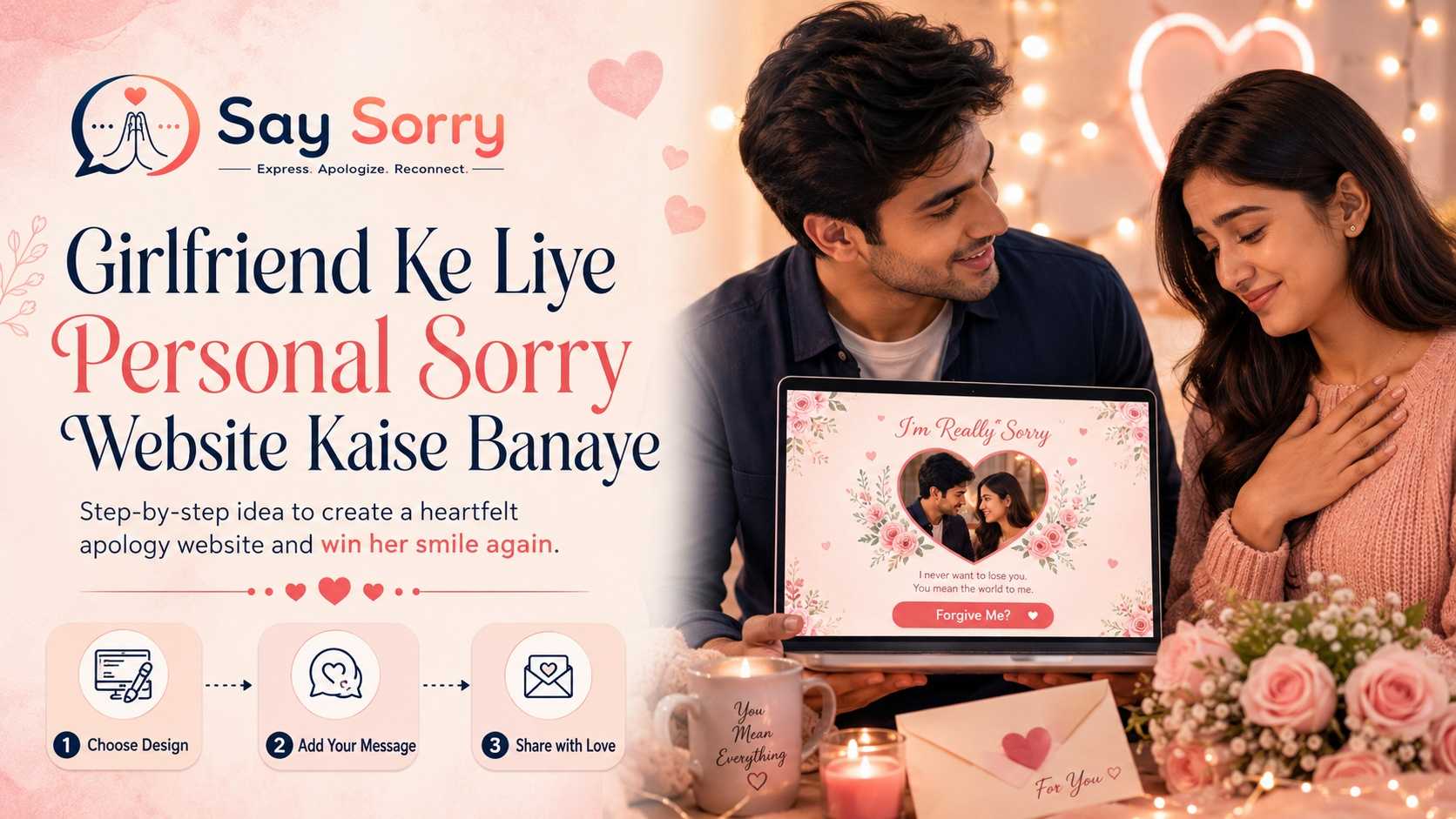 Girlfriend Ko Personal Sorry Link Kaise Bheje: Free Apology Page Guide