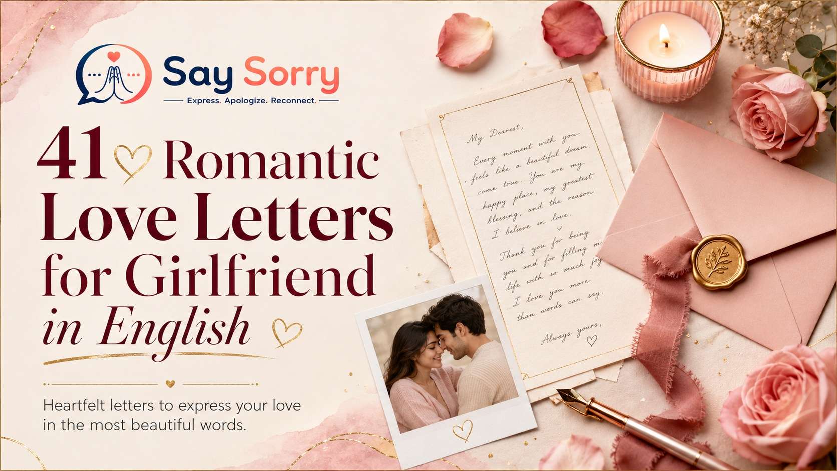 41 Romantic Love Letters for Girlfriend in English