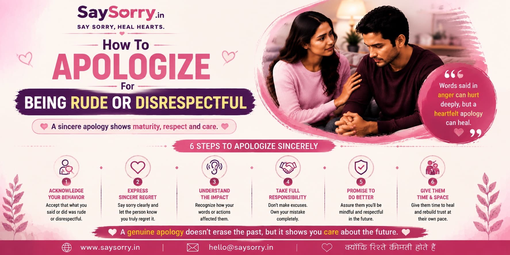 How To Apologize For Being Rude Or Disrespectful