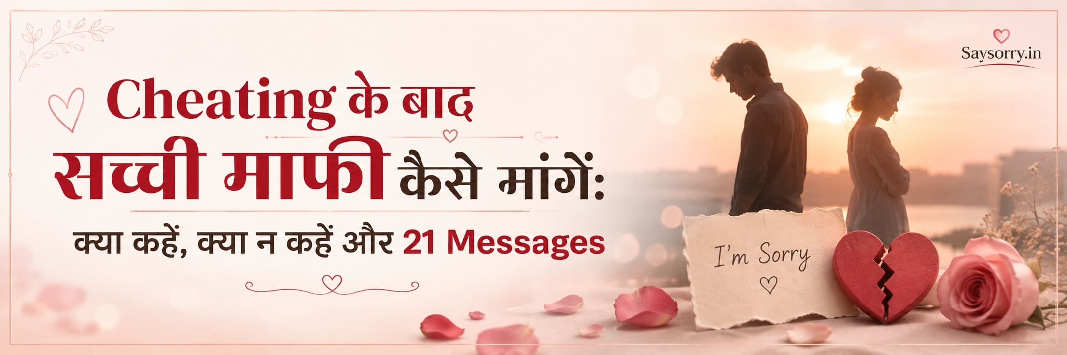 Cheating Ke Baad Sachchi Maafi Kaise Mange: Kya Kahein, Kya Na Kahein Aur 21 Messages