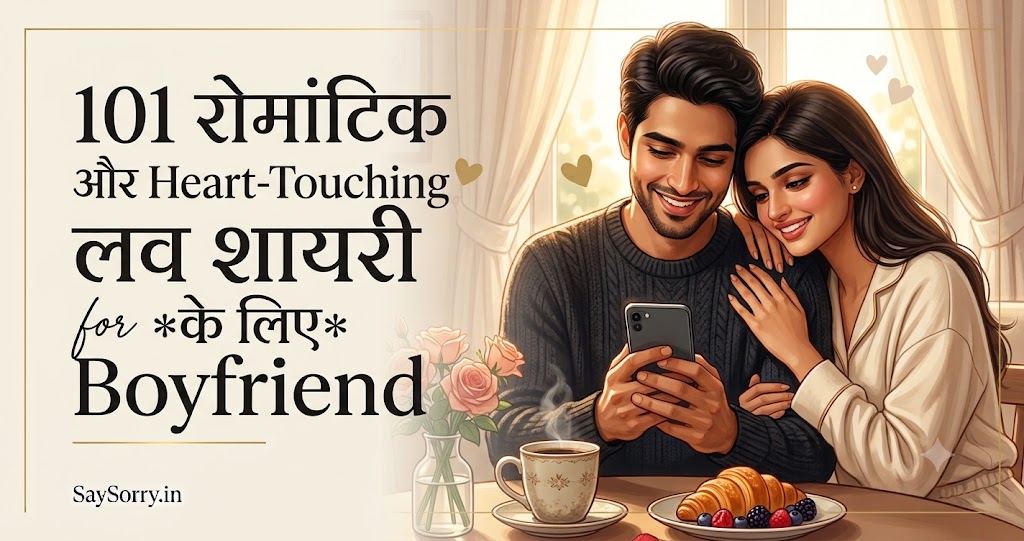 Boyfriend के लिए 101 Romantic और Heart-Touching Love Shayari