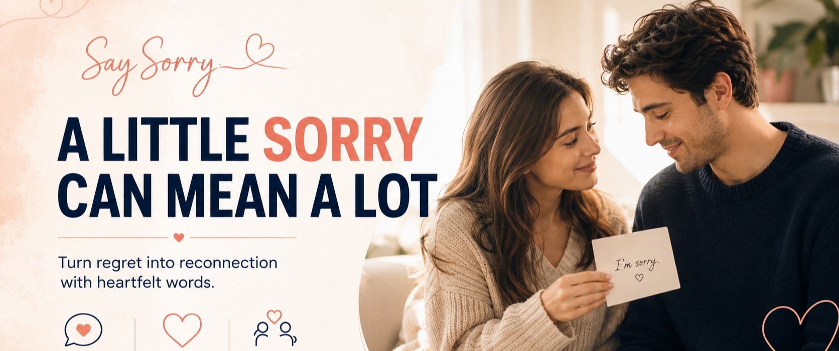 Say Sorry - Sorry Message